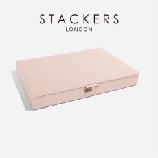 画像3: 【STACKERS】スーパーサイズ ジュエリーケース リッド Lid Blush Pink ブラッシュ ピンク  スタッカーズ (3)