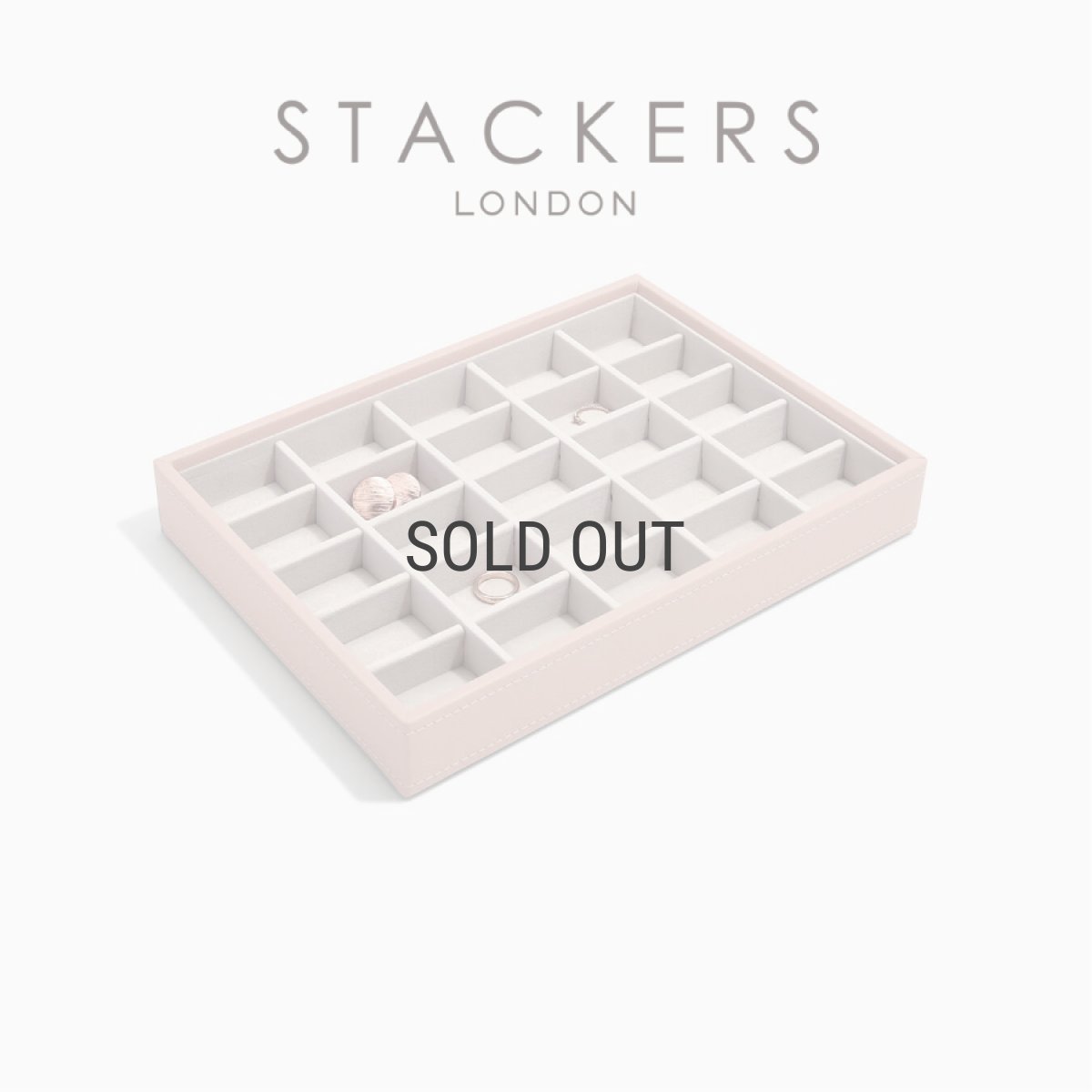 画像2: 【STACKERS】クラシック ジュエリーボックス 25sec ブラッシュピンク BlushPink  スタッカーズ ロンドン イギリス (2)