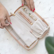 画像15: 【STACKERS】ジュエリーロール Jewellery Roll ブラッシュ ピンク Blush Pink スタッカーズ　ジュエリーケース (15)