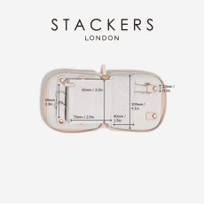 画像13: 【STACKERS】コンパクトジュエリーロール ブラッシュピンク　Blush Pink Compact Jewellery Roll　スタッカーズ (13)