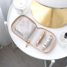 画像8: 【STACKERS】コンパクトジュエリーロール ブラッシュピンク　Blush Pink Compact Jewellery Roll　スタッカーズ (8)