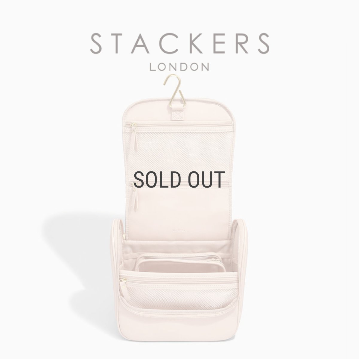 画像2: 【STACKERS】ハンギング ウォッシュバッグ Hanging Wash Bag  ブラッシュピンク Blush Pink スタッカーズ (2)