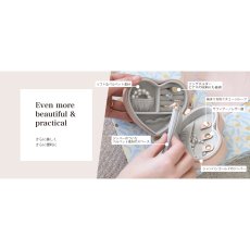 画像8: 【STACKERS】トラベル ハート ジュエリーボックス ブラッシュ Travel Heart　Bkush Pink リネン MUM　母の日　スタッカーズ　イギリス　ロンドン (8)