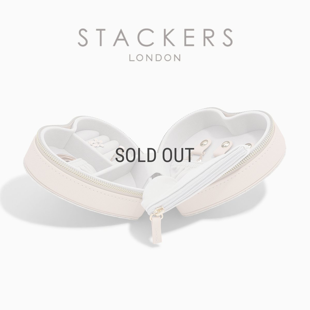 画像15: 【STACKERS】トラベル ハート ジュエリーボックス ブラッシュ Travel Heart　Blush Pink リネン MUM　母の日　スタッカーズ　イギリス　ロンドン (15)
