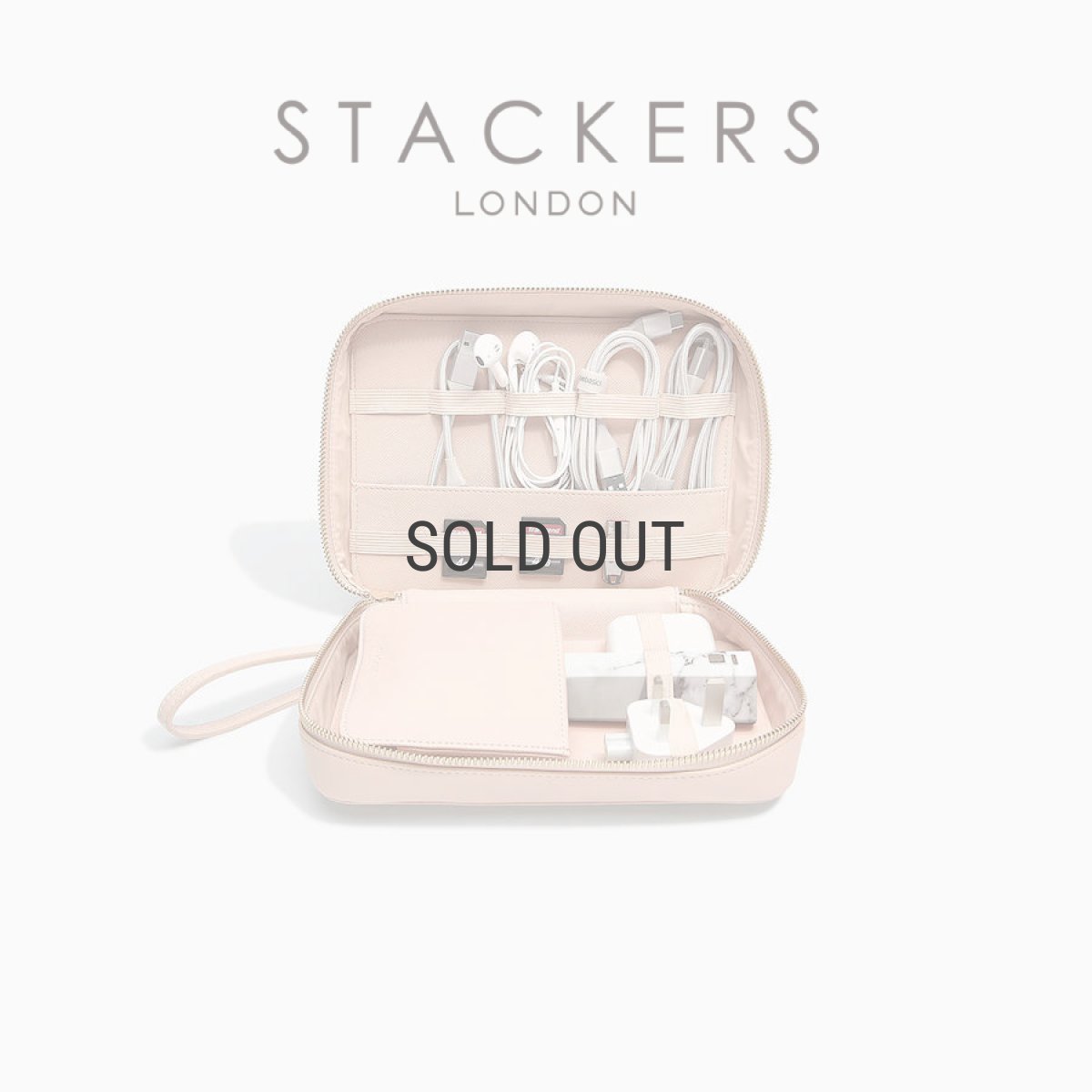 画像1: 【STACKERS】ケーブル収納バッグ Cable Tidy　ブラッシュピンク Blush Pink スタッカーズ (1)