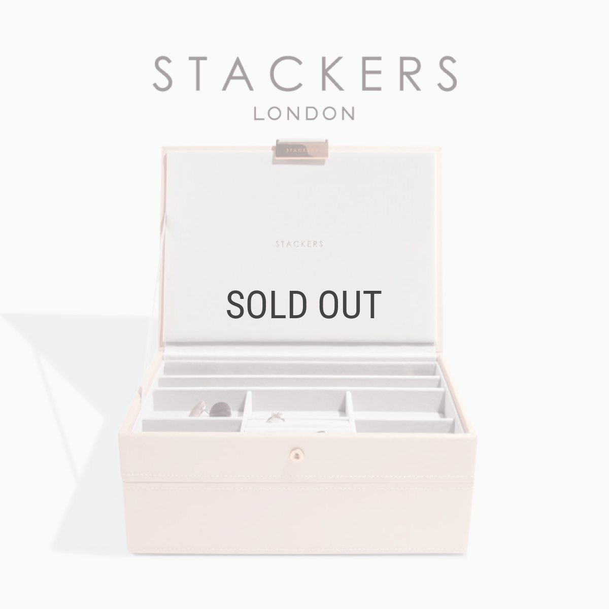 画像1: 【STACKERS】クラシック　ジュエリーボックス　選べる　2個セット 2set　ブラッシュピンク　Blush Pink　スタッカーズ ロンドン　UK (1)