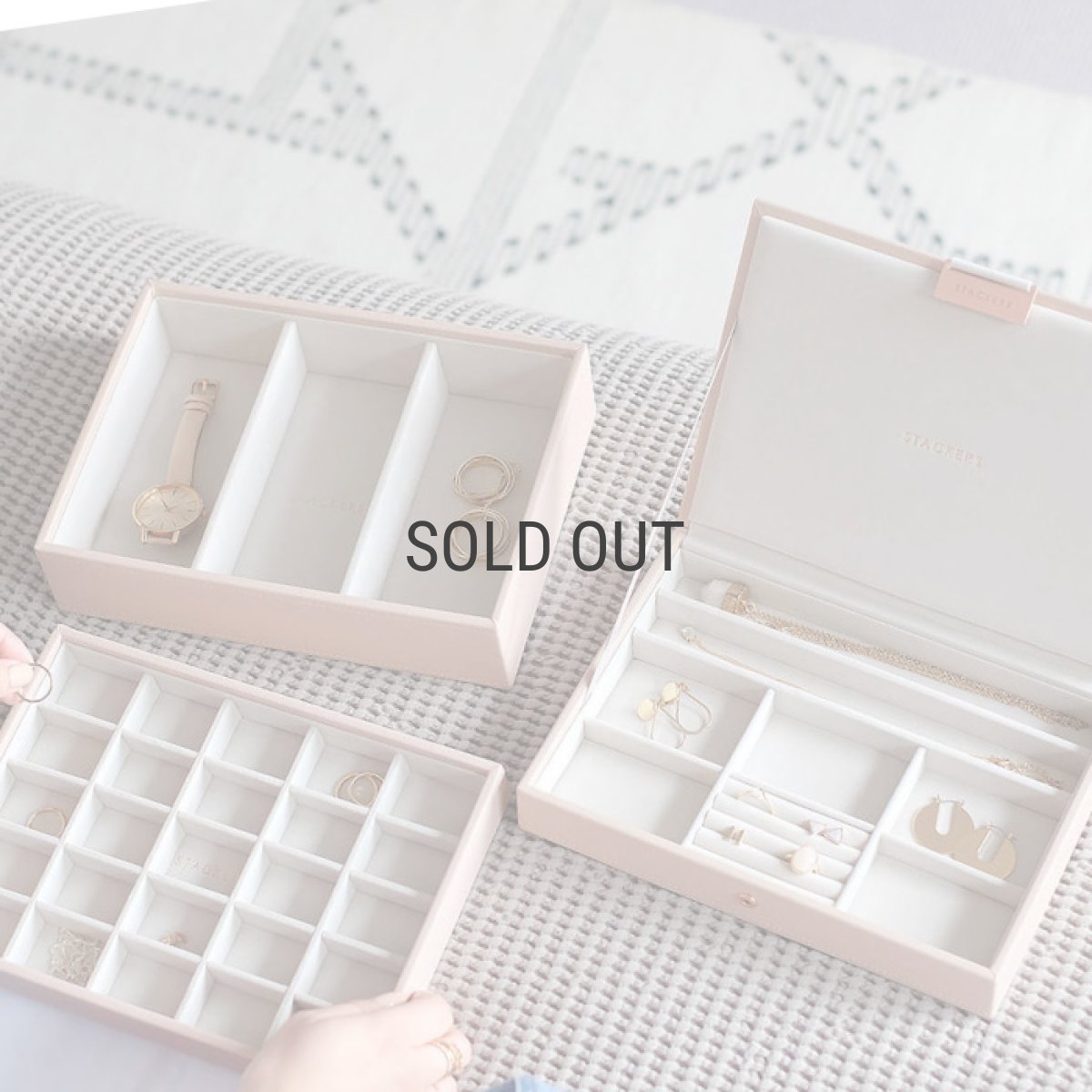 画像23: 【STACKERS】クラシック　ジュエリーボックス 　選べる4個セット   ブラッシュピンク 4set Blush Pink スタッカーズ ロンドン　UK (23)
