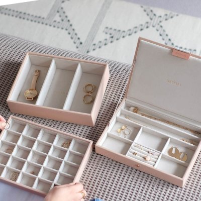 画像2: 【STACKERS】ミニ ジュエリーボックス 選べる 3set 3個セット ブラッシュピンク Blush Pink スタッカーズ