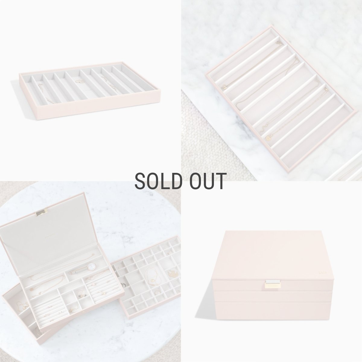 画像6: 【STACKERS】スーパーサイズ　ネックレス 9sec レイヤー　Supersize Necklace 9sec Layer ブラッシュピンク Blush Pink スタッカーズ (6)