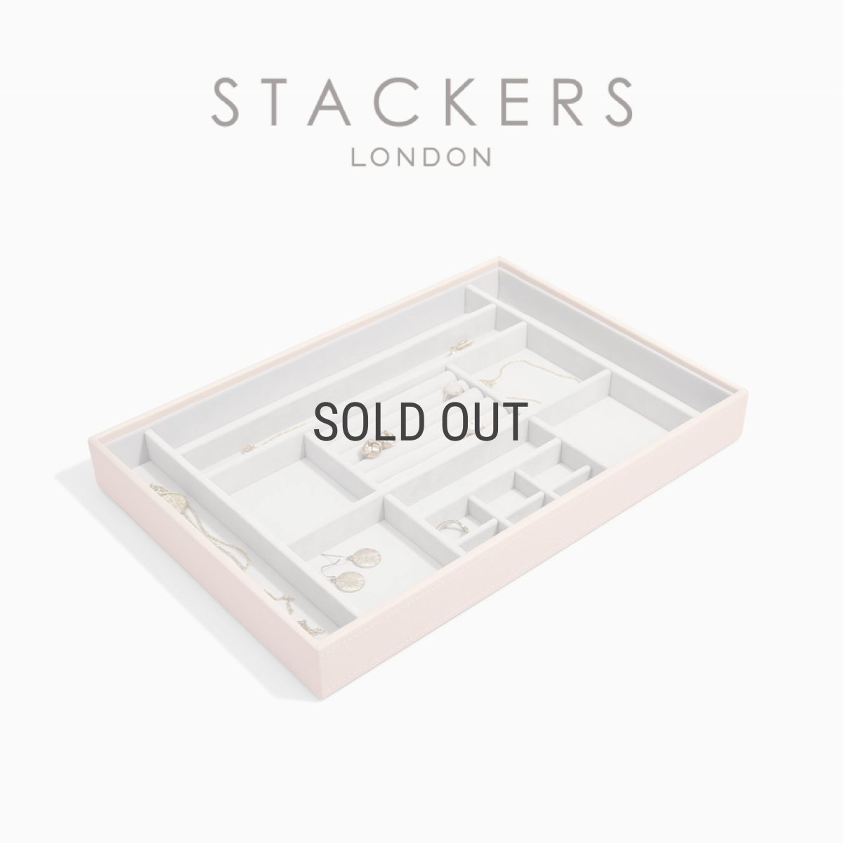 画像2: 【STACKERS】スーパーサイズ  リング アクセサリー16sec レイヤー Supersize Ring Accessory ブラッシュ ピンク Blush Pink ジュエリーボックス　スタッカーズ　ロンドン　UK (2)