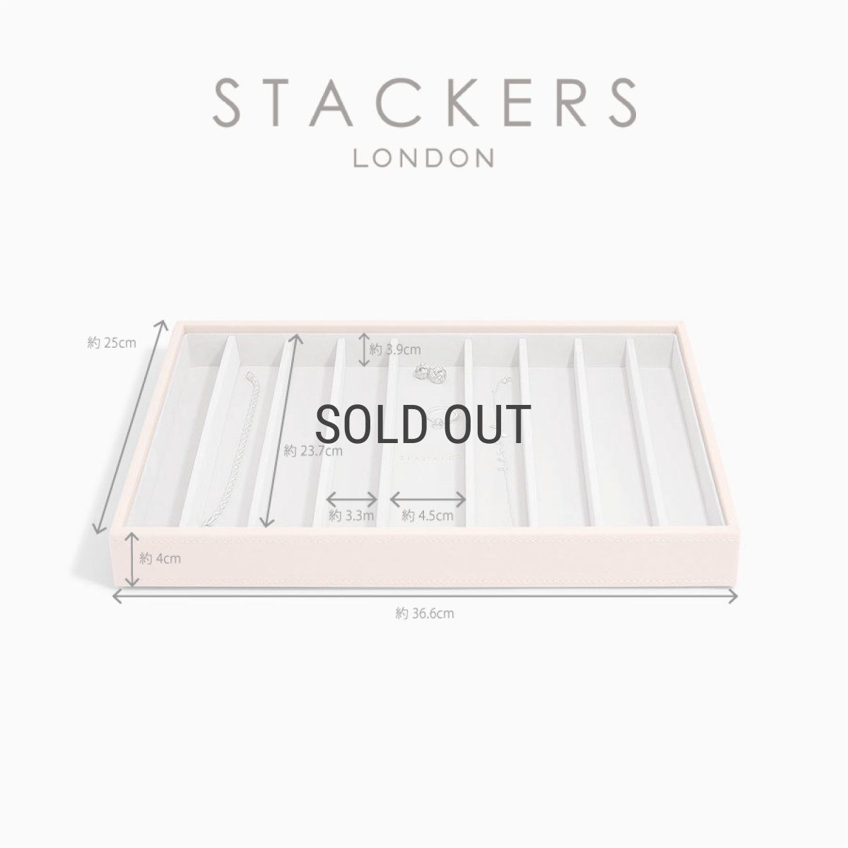 画像12: 【STACKERS】スーパーサイズ　ネックレス 9sec レイヤー　Supersize Necklace 9sec Layer ブラッシュピンク Blush Pink スタッカーズ (12)