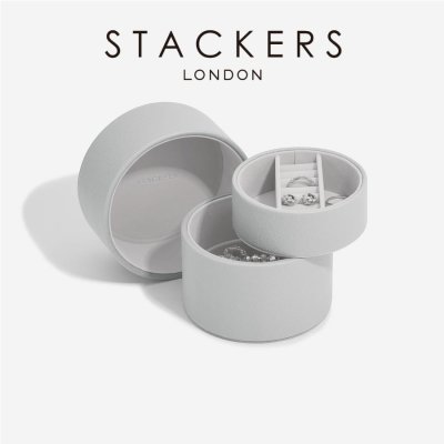 画像1: 【STACKERS】ジュエリーポッド　ペブル　グレー　Jewelry Pod  Pebble Grey スタッカーズ