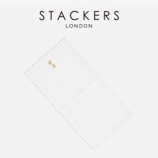 画像2: 【STACKERS】マイクロファイバー　ジュエリーポリッシングクロス　磨き布　ジュエリーボックス　アクセサリー収納　スタッカーズ　 (2)