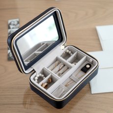 画像12: 【STACKERS】ラグジュアリートラベルジュエリーボックス ブラックラフィア　Black Raffia　Luxury Travel Jewellery Box　スタッカーズ　イギリス　ロンドン ジュエリーボックス (12)