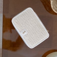 画像13: 【STACKERS】ラグジュアリートラベルジュエリーボックス ブラッシュラフィア　Blush Raffia　Luxury Travel Jewellery Box　スタッカーズ　イギリス　ロンドン ジュエリーボックス (13)