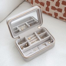 画像12: 【STACKERS】ラグジュアリートラベルジュエリーボックス トープラフィア　Taupe Raffia　Luxury Travel Jewellery Box　スタッカーズ　イギリス　ロンドン　ロンドン ジュエリーボックス (12)