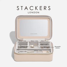 画像14: 【STACKERS】ラグジュアリートラベルジュエリーボックス ブラッシュラフィア　Blush Raffia　Luxury Travel Jewellery Box　スタッカーズ　イギリス　ロンドン ジュエリーボックス (14)