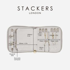 画像17: 【STACKERS】スクエアジュエリーロール 　トープラフィア　Taupe Raffia　Square Jewellery Roll　トープ　ジュエリーケース　スタッカーズ　イギリス　ロンドン (17)