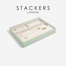 画像2: 【STACKERS】クラシック ジュエリーボックス 4sec セージグリーン Sage Green スタッカーズ ロンドン イギリス (2)