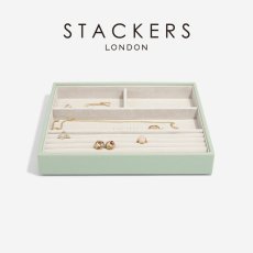 画像1: 【STACKERS】クラシック ジュエリーボックス 4sec セージグリーン Sage Green スタッカーズ ロンドン イギリス (1)