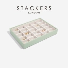 画像2: 【STACKERS】クラシック ジュエリーボックス  25sec セージグリーン Sage Green スタッカーズ ロンドン イギリス (2)