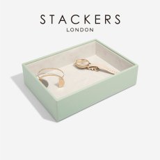 画像2: 【STACKERS】クラシック ジュエリーボックス Open オープン　セージ グリーン Sage Greenスタッカーズ ロンドン イギリス (2)