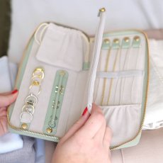 画像15: 【STACKERS】ジュエリーロール Jewellery Roll セージグリーン Sage Green  スタッカーズ (15)