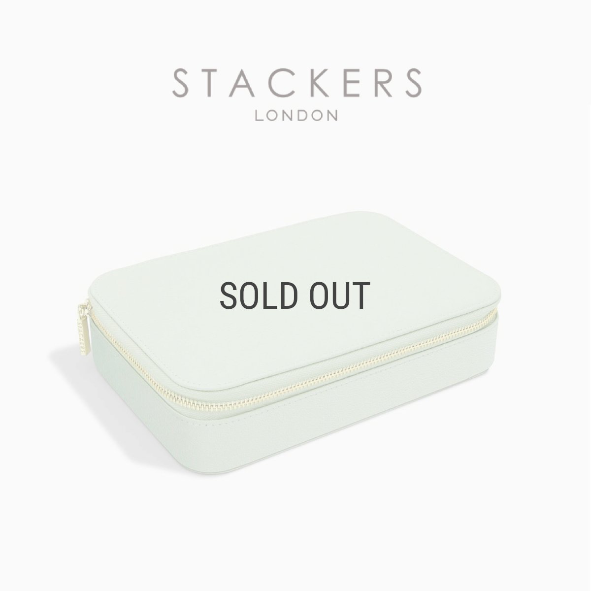 画像9: 【STACKERS】トラベル ジュエリー&アクセサリーボックス  セージグリーン Sage Green Travel Jewellery & Accessary Box   スタッカーズ ロンドン (9)