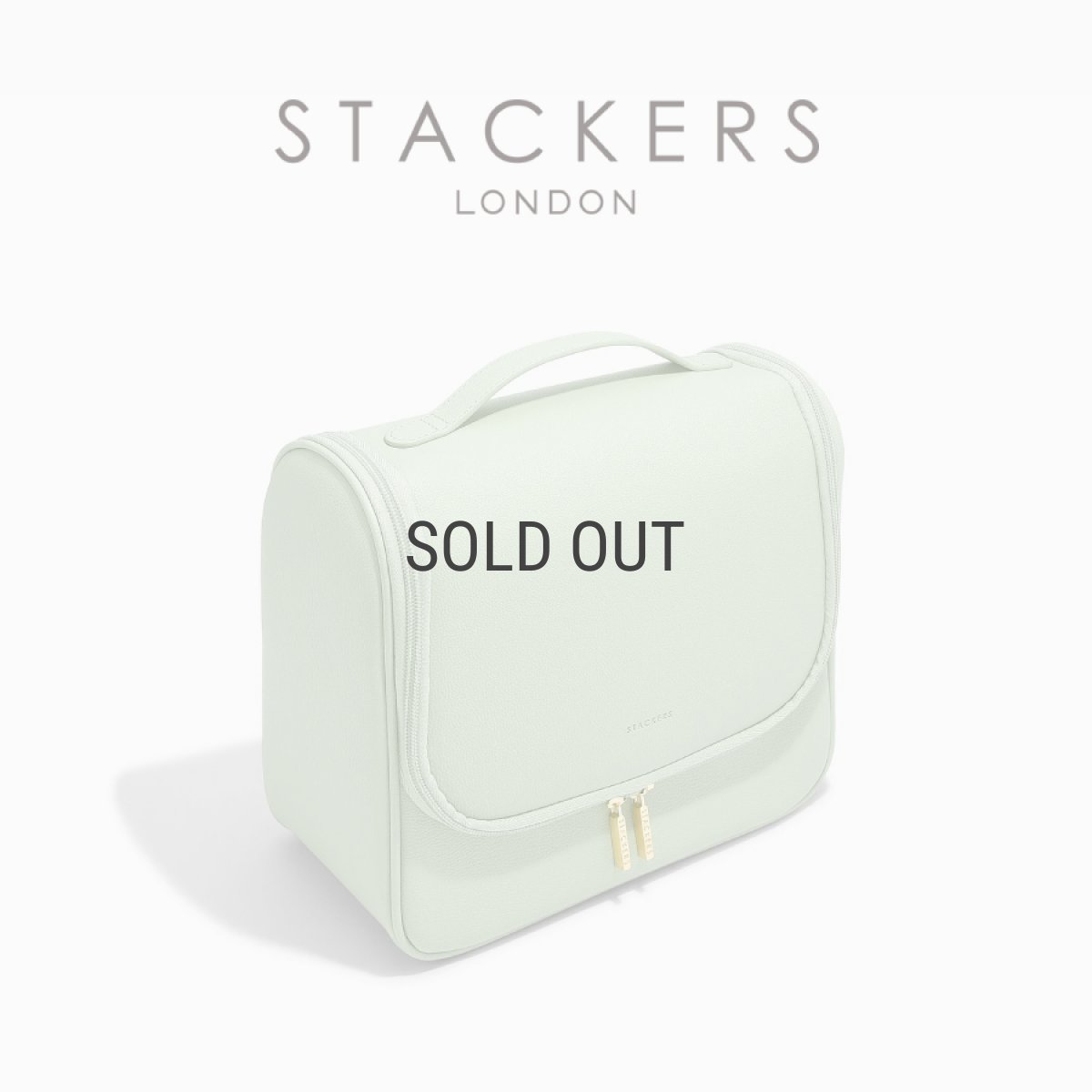 画像2: 【STACKERS】ハンギング ウォッシュバッグ　Hanging Wash Bag  セージグリーン Sage Green スタッカーズ (2)