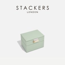 画像2: 【STACKERS】マイクロ　ジュエリーボックス　2個セット　2set　micro　セージ グリーン　Sage Green　スタッカーズ (2)