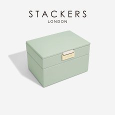 画像2: 【STACKERS】ミニ ジュエリーボックス 選べる2個セット 2set  セージグリーン SageGreen スタッカーズ (2)