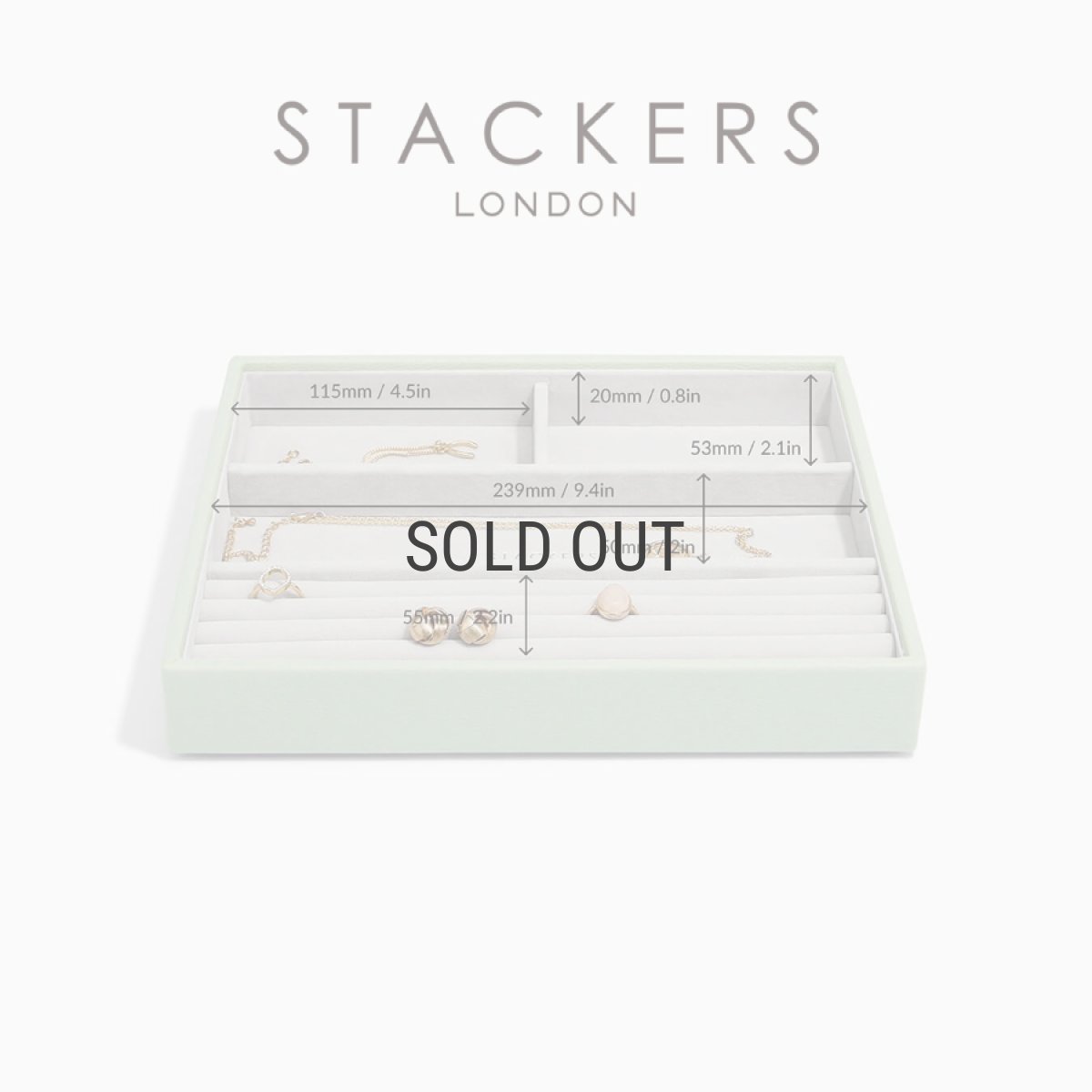 画像13: 【STACKERS】クラシック ジュエリーボックス 4sec セージグリーン Sage Green スタッカーズ ロンドン イギリス (13)