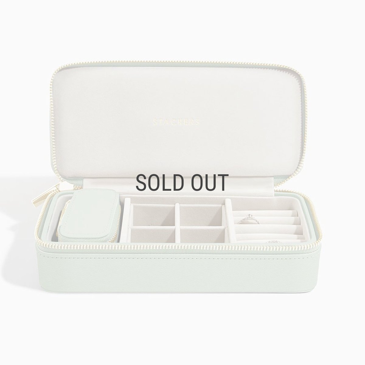 画像13: 【STACKERS】トラベル ジュエリーボックス S TravelS セージグリーン Sage Green　スタッカーズ　ロンドン (13)