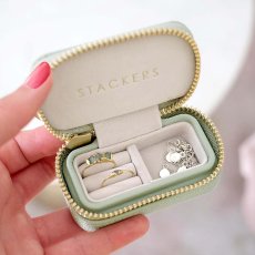 画像12: 【STACKERS】トラベル ジュエリーボックス S TravelS セージ グリーン Sage Green　スタッカーズ (12)