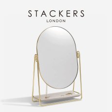 画像2: 【STACKERS】ドレッシンング テーブル ミラー ＆ ジュエリースタンド Dressing Table Mirror & Jewellery Stand トープグレージュ Taupe スタッカーズ (2)