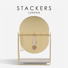 画像4: 【STACKERS】ドレッシンング テーブル ミラー ＆ ジュエリースタンド Dressing Table Mirror & Jewellery Stand トープグレージュ Taupe スタッカーズ (4)