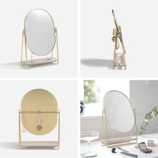 画像7: 【STACKERS】ドレッシンング テーブル ミラー ＆ ジュエリースタンド Dressing Table Mirror & Jewellery Stand トープグレージュ Taupe スタッカーズ (7)