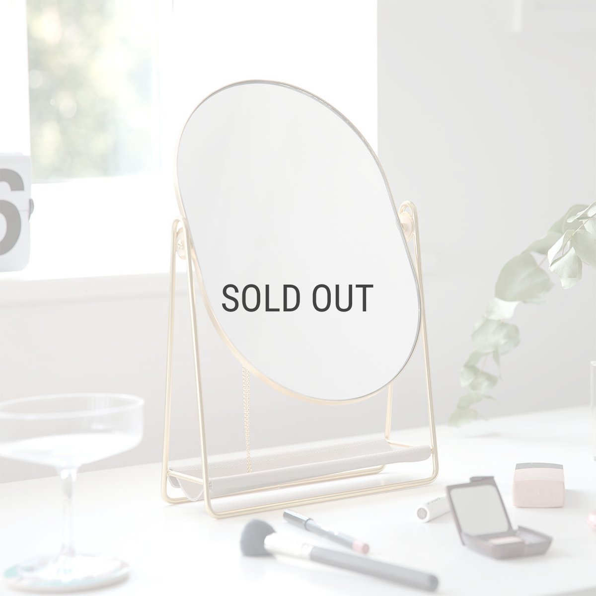画像13: 【STACKERS】ドレッシング テーブル ミラー ＆ ジュエリースタンド Dressing Table Mirror & Jewellery Stand トープ　グレージュ Taupe スタッカーズ (13)