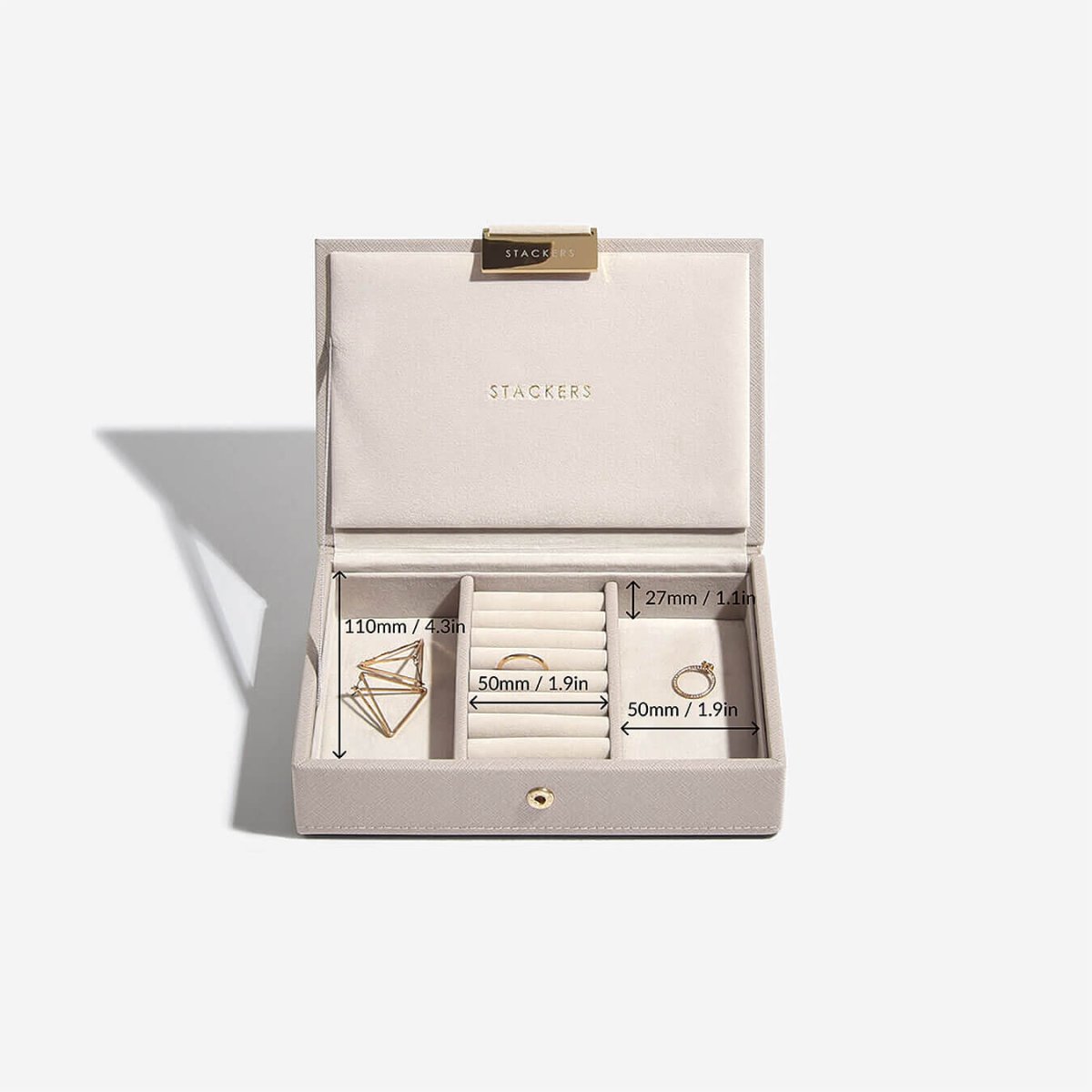 画像17: 【STACKERS】ミニ ジュエリーボックス 選べる2個セット 2set  シルバー Silver  日本限定 ユナイテッドアローズ コラボ スタッカーズ (17)