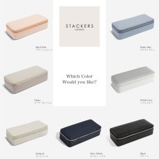 画像6: 【STACKERS】トラベル ジュエリーボックス L ペブルグレー Pebble Grey  Travel L  スタッカーズ　ロンドン (6)