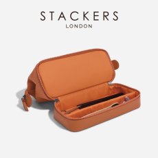 画像4: 【STACKERS】キャンバス　ドクターズ　スタイル　ウォッシュバッグ　キャンバス オレンジ　Canvas Doctor’s style Wash Bag Canvas Orenge  スタッカーズ 　イギリス　ロンドン (4)