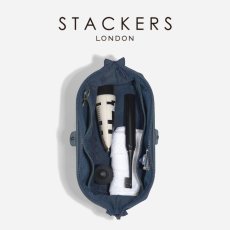画像5: 【STACKERS】キャンバス　ドクターズ　スタイル　ウォッシュバッグ　キャンバス ブルー　Canvas Doctor’s style Wash Bag  Canvas Blue  スタッカーズ 　イギリス　ロンドン (5)