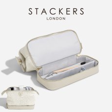 画像1: 【STACKERS】キャンバス　ドクターズ　スタイル　ウォッシュバッグ　リネン・オートミール　Canvas Doctor’s style Wash Bag  Linen/Oatmeal  スタッカーズ 　イギリス　ロンドン (1)