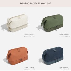 画像9: 【STACKERS】キャンバス　ドクターズ　スタイル　ウォッシュバッグ　キャンバス グリーン　Canvas Doctor’s style Wash Bag  Canvas Green  スタッカーズ 　イギリス　ロンドン (9)