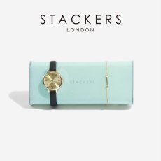 画像1: 【STACKERS】ウォッチ＆ブレスレットパッド　時計＆ブレスレット用ミニクッション　ミント　ターコイズ　3個仕切りに入る　時計＆ブレスレット用　コットン　ミニクッション　スタッカーズ (1)