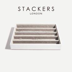 画像1: 【STACKERS】 クラシック ジュエリーボックス 5sec ホワイト White スタッカーズ イギリス ロンドン (1)