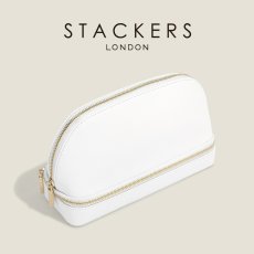 画像3: 【STACKERS】コスメジュエリーバッグ　CosmeJewelleryBag　ペブルホワイト　PebbleWhite　スタッカーズ イギリス ロンドン (3)