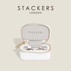 画像1: 【STACKERS】プチリング ジュエリーボックス S  ペブルホワイト　Pebble White　スタッカーズ (1)