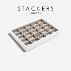 画像2: 【STACKERS】クラシック ジュエリーボックス 25sec ホワイト White スタッカーズ ロンドン イギリス (2)