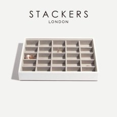 画像1: 【STACKERS】クラシック ジュエリーボックス 25sec ホワイト White スタッカーズ ロンドン イギリス (1)